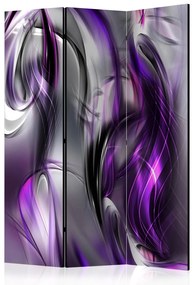 Διαχωριστικό με 3 τμήματα - Purple Swirls [Room Dividers] 135x172