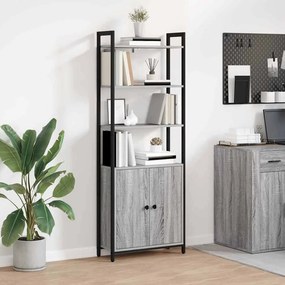 vidaXL Βιβλιοθήκη 6 επιπέδων 60 x 24 x 161 εκ Επεξεργασμένο Ξύλο