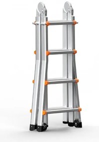 VEVOR Telescoping Ladder A Frame 15 FT Extension Multi-Function for Homework