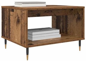 vidaXL Τραπεζάκι σαλονιού Παλαιό ξύλο 60 x 50 x 40 εκ