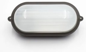 Απλίκα Φωτιστικό Τοίχου E27 60W IP54 POINT Viokar-172611512-Ανθρακί 0172611512