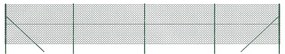 vidaXL Συρματόπλεγμα Περίφραξης Πράσινο 1,4 x 10 μ.