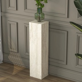 Βοηθητικό Τραπεζάκι Τραβερτίνη ACLECES 20x18.2x80