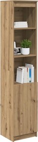 vidaXL Ντουλάπι Αρτισιανή Δρυς 37,5x35x180 εκ. από Επεξεργασμένο Ξύλο