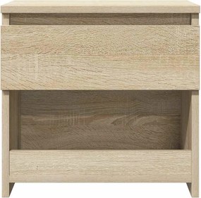 vidaXL Κομοδίνα 2 τεμ. Sonoma Δρυς 40 x 30 x 39 εκ. από Επεξ. Ξύλο