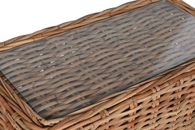 Καναπές Home ESPRIT Μπεζ Φυσικό 220 X 98 X 64 CM (4 Τεμάχια)