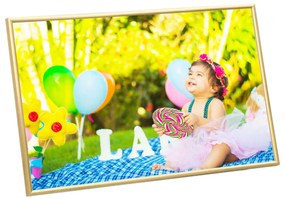 vidaXL Κορνίζες Κολάζ Επιτραπέζιες 5 τεμ. Χρυσές 13 x 18 εκ. από MDF