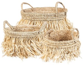 Basket S Line σετ 3 τεμαχίων με χερούλια S1808-00N3