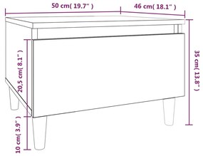 ΤΡΑΠΕΖΑΚΙΑ ΣΑΛΟΝΙΟΥ 2 ΤΕΜ. ΚΑΠΝΙΣΤΗ ΔΡΥΣ 50X46X35 ΕΚ ΕΠΕΞ. ΞΥΛΟ 819511