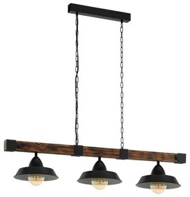 Φωτιστικό Οροφής - Ράγα 49685 Oldbury Eglo Metal,Wood