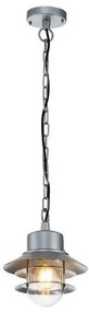 Κρεμαστό Φωτιστικό Οροφής 1xE27 Φανάρι IP44 Copenhagen Elstead Lighting-COPENHAGEN8-SIL-Μαύρο COPENHAGEN8-SIL