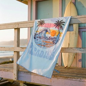 Πετσέτα Θαλάσσης Microfiber (70x150) Easy Home Paradise 200gsm