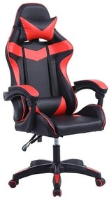 Καρέκλα Gaming A6000 63,5X61X120-134 Black-Red