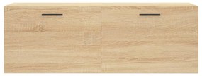 vidaXL Ντουλάπι Τοίχου Sonoma Δρυς 100 x 36,5 x 35 εκ. Επεξεργ. Ξύλο