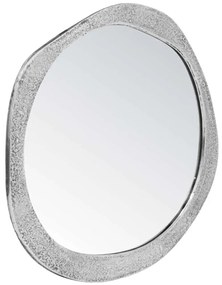 Καθρέπτης Τοίχου Lalita 2660189 57x56cm Silver Mirrors &amp; More Μέταλλο