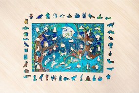 Παζλ Ravensburger 17516 Fantasy Forest Ξύλο 500 Τεμάχια