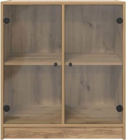 vidaXL Βοηθητικό ντουλάπι Artisan Oak 68 x 37 x 75,5 εκ