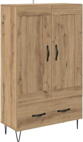 vidaXL Highboard Artisan Oak 69,5 x 31 x 115 εκ. Επεξεργασμένο ξύλο