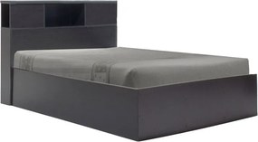 Κρεβάτι OLYMPUS pakoworld σε χρώμα wenge 120x200εκ
