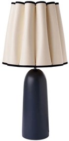 Φωτιστικό Επιτραπέζιο Curly 347ZNY1102 Φ28x57cm 1xE27 40W Cream-Anthracite Opviq