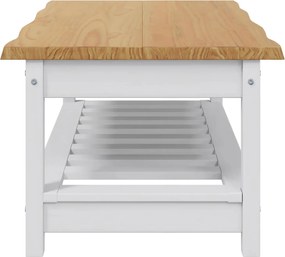 VidaXL Τραπεζάκι σαλονιού EKAI Λευκό 100 x 60 x 45,5 εκ.