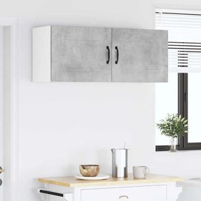 vidaXL Πάνελ πλυντηρίου πιάτων Kalmar 2 pcs Σκυρόδεμα Γκρι