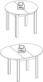 Επεκτεινόμενο τραπέζι Betty-Mauro-Artisan