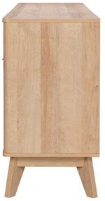Μπουφές Hamea pakoworld mdf σε φυσική απόχρωση 150x39,5x73εκ
