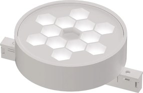 Μαγνητικό σποτ LED ACA TREYE-MINI λευκό 5W 24V DC 4000K ουδέτερο λευκό φως 270lm