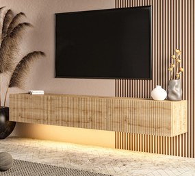 Έπιπλο Τηλεόρασης Sapphire Δρυς AECRO 180x31.4x28.6