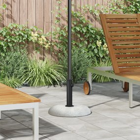 vidaXL Βάση Παράσολου για Στήλους 37/42/52/58mm Ανοιχτό Γκρι Σκυρόδεμα 20 kg