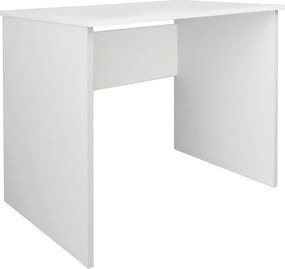 Γραφείο εργασίας Kalen Megapap χρώμα λευκό 90x60x74εκ.