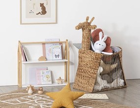 Βιβλιοθήκη Maison με 2 ράφια 56x15x50.8cm Ξύλου/Λευκό