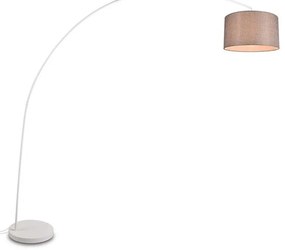 Φωτιστικό Δαπέδου Mansur 419200131 200x45x210cm 1xE27 60W White-Grey Trio Lighting