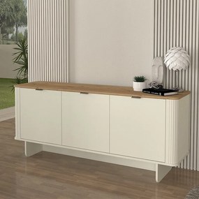 Megapap Μπουφές Bohema Ivory - Sepet Oak