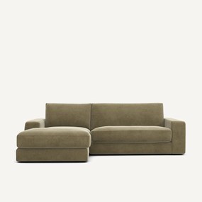 Γωνιακός καναπές από λινό βελούδο, Skander