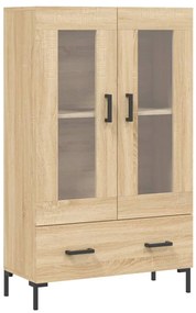 vidaXL Ντουλάπα Sonoma Δρυς 69,5 x 31 x 115 εκ. από Επεξεργασμένο Ξύλο