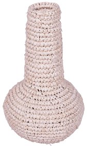 Βάζο Sannery Inart sisal σε φυσική απόχρωση Φ18x30εκ Υλικό: SISAL 337-000042