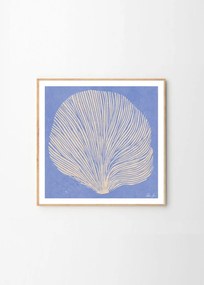 Πόστερ, Sea Lavender, Rebecca Hein, (50x50)cm, Μπλέ/Μπέζ, Sustainable Paper, THE POSTER CLUB