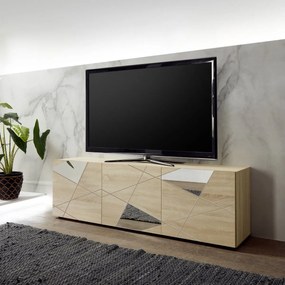 Vito Έπιπλο Τηλεόρασης Ανθρακί 181x42x57
