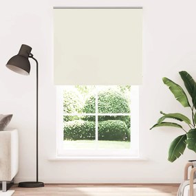 vidaXL Στόρι Συσκότισης Υπόλευκο 135x230 εκ. Πλάτος Υφάσματος 131,6 εκ. Πολυεστέρας
