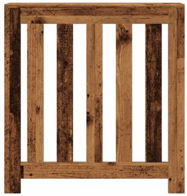 vidaXL Κάλυμμα Καλοριφέρ Όψη Παλαιού Ξύλου 78x20x82 εκ. Επεξ. Ξύλο