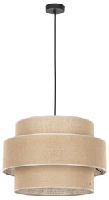 Κρεμαστό Φωτιστικό Οροφής E27 15W IP20 Calisto TK Lighting-5419-Μπεζ 5419