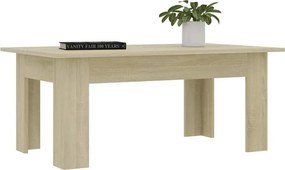 vidaXL Τραπεζάκι Σαλονιού Sonoma Δρυς 100x60x42 εκ. από Επεξ. Ξύλο