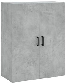 vidaXL Ντουλάπι Γκρι Σκυροδέματος 69,5x34x180 εκ. Επεξεργασμένο Ξύλο