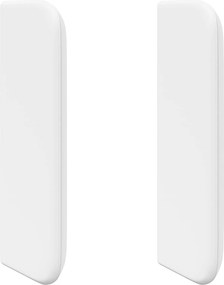 vidaXL Αυτί Κεφαλής Λευκό 40,5 x 40,5 x 4 εκ PVC