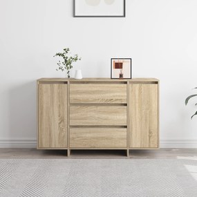vidaXL Κονσόλα Σο노μά Δρυς 120x41x75 εκ Κατασκευασμένο Ξύλο