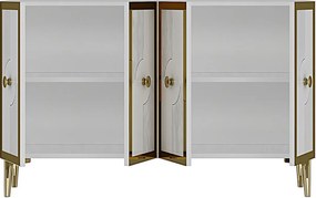 Console Pega 120 - White, Gold White
Gold