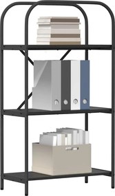 vidaXL Ράφι Βιβλίων 3 επιπέδων 60 x 30 x 109 εκ Επεξεργασμένο ξύλο