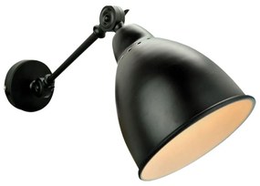 Φωτιστικό Τοίχου - Απλίκα 77-2202 WL13038 Moreno Black Mat Homelighting Μέταλλο